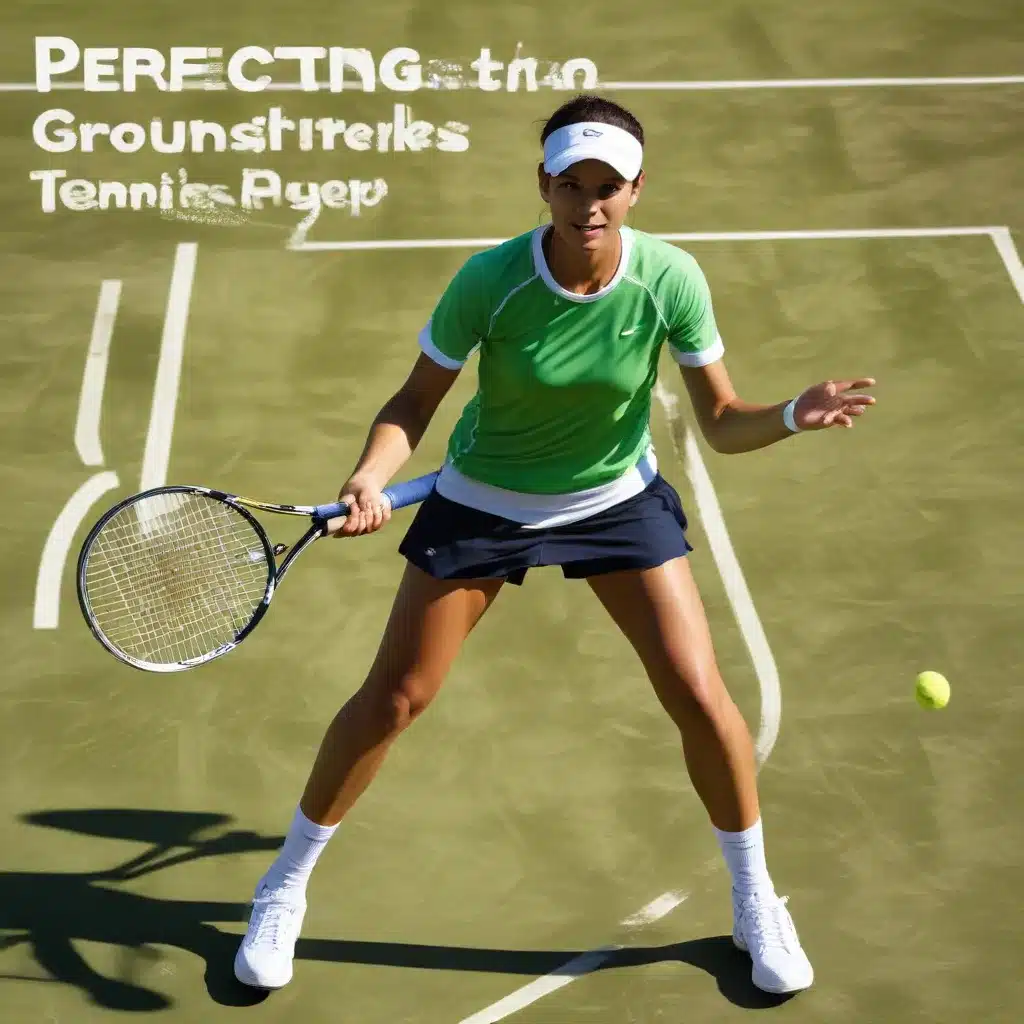 Perfecting the Groundstrokes: Essential Techniques for Aspiring Tennis Players