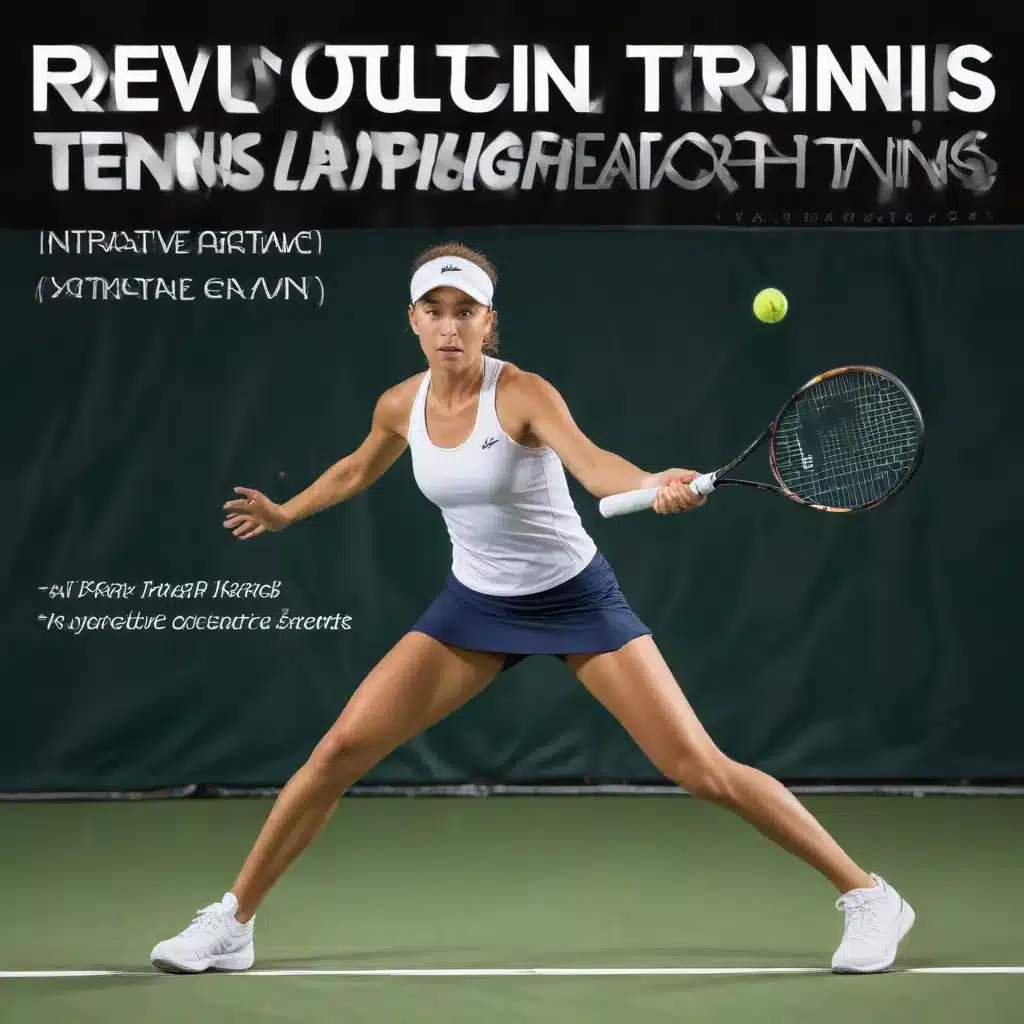 Revolutionizing Tennis Training: Innovative Methods for Optimal Performance