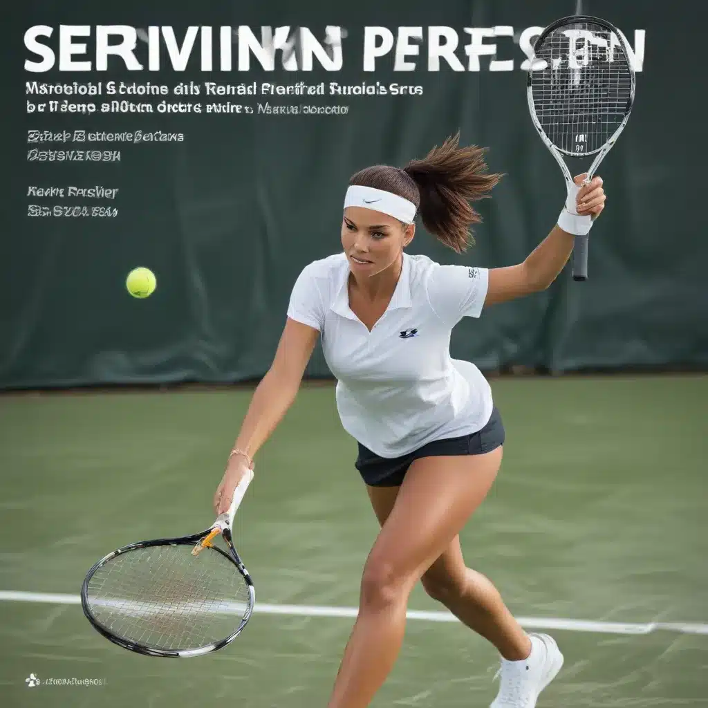 Serving Perfection: Mastering the Art of the Tennis Serve