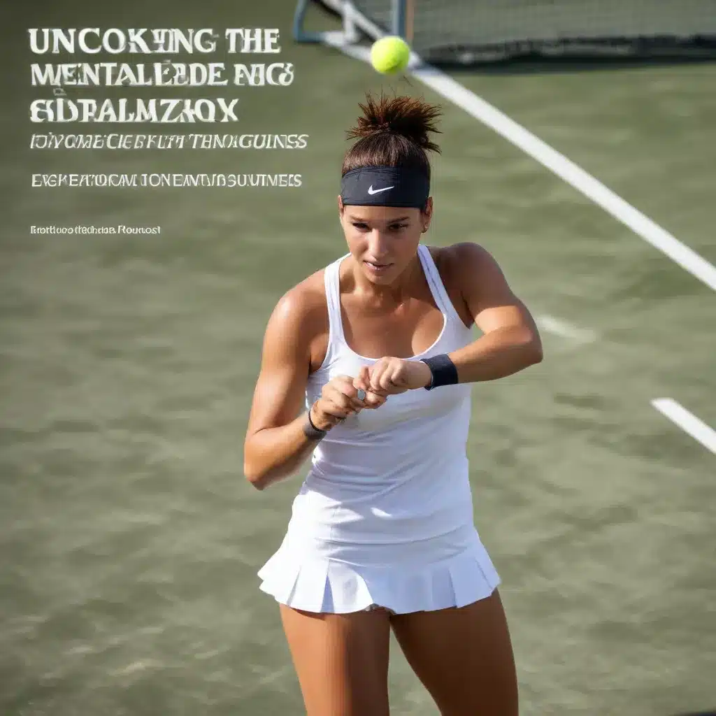 Unlocking the Mental Edge: Psychological Strategies for Tennis Success